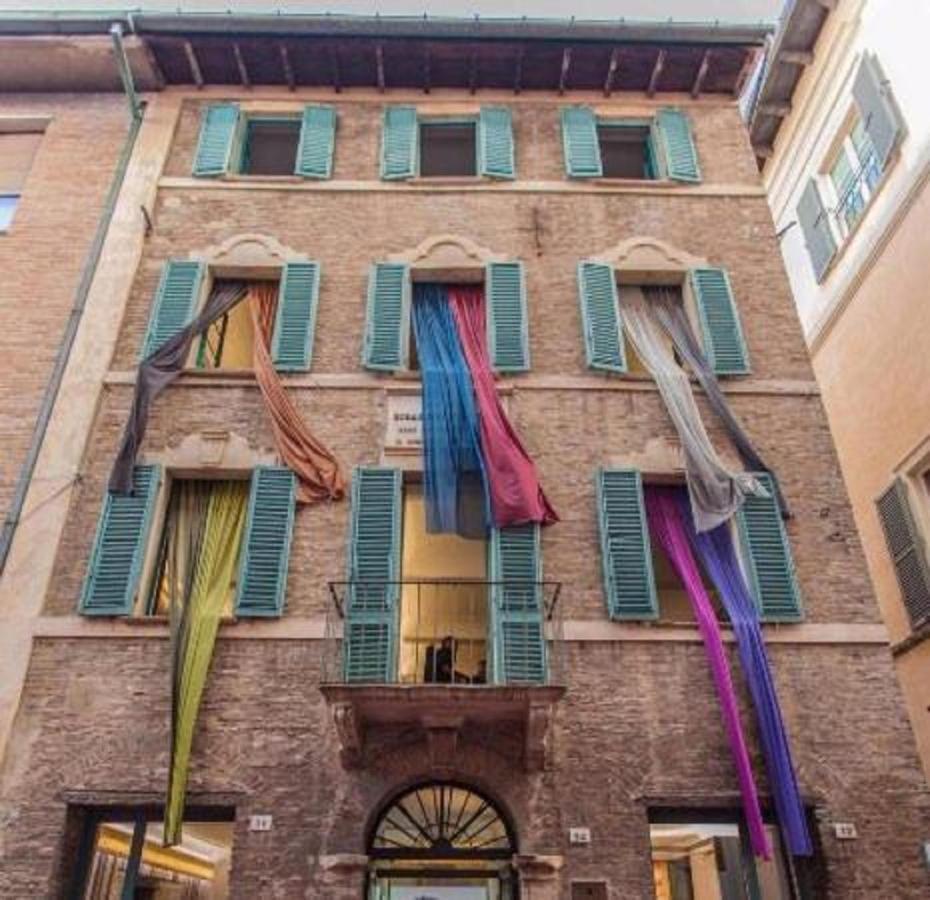 Casa Del Teatro Appartamento Con Splendida Terrazza Di Fronte Al Teatro Rossini Pesaro Exterior foto