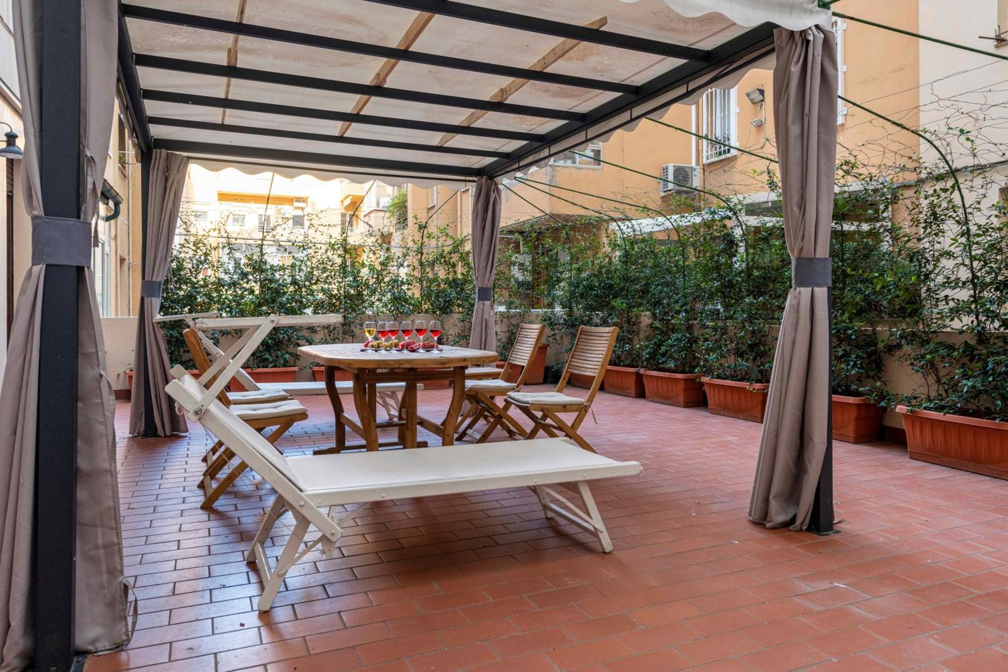 Casa Del Teatro Appartamento Con Splendida Terrazza Di Fronte Al Teatro Rossini Pesaro Exterior foto